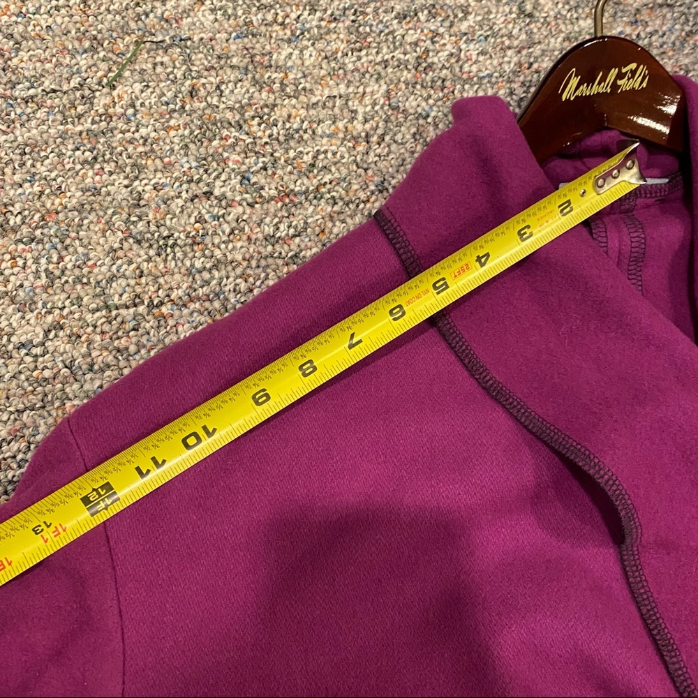 Carol Gildar Designs NEW handmade cashmere blend wrap sweater jacket fuchsia - Picture 16 of 16